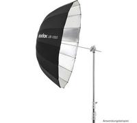 Godox Ombrello parabolico 105 cm Nero+Argento
