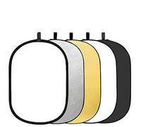 Godox Ovale Disco pieghevole 150x200cm 5 in 1 professionale portatile Photography Studio Riflettore Kit Multi Folding illuminazione Foto Diffusore Kit (RFT05-150x200)