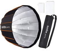 Godox P90H - Softbox parabolico profondo 90 cm con anello adattatore Bowens per Aputure COB 120D 120t Godox AD600B AD600BM Flashpoint XPLOR 600 e altri Bowen Mount Studio Flash Speedlite