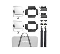 Godox Pannello luminoso LED bicolore Litemons Kit di 2 luci LP400Bi