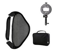 Godox pieghevole Octagon Bouncer diffusore softbox per flash (80 x 80 cm) Nero