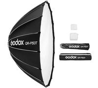 Godox QR-P150T Softbox parabolico a sgancio rapido da 150 cm/59 pollici Softbox professionale pieghevole con supporto Bowen standard e diffusori per studio fotografico Ritratto Streaming live