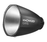 Godox Riflettore Beauty Dish Knowled GR15 Nero Rotondo 2 Anni Garanzia