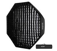 Godox - Riflettore Octagon Softbox da 95 cm con griglia a nido d'ape e borsa per flash Speedlight (Bowens)