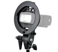 Godox S-Type Bowens - Supporto per Softbox, Snoot, Beauty Dish, Speedlite, ombrelli, riflettori, etc