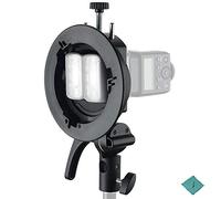 Godox S2 S-Type Staffa Bowens Supporto per Godox V1 Serie V860II Serie TT350 Serie AD400Pro AD200Pro Speedlite Flash per Bowens Mount Flash Snoot Softbox Reflector Beauty Dish