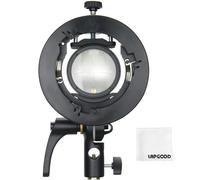 Godox S2 Speedlite Bowens Supporto per Flash V1, V1Pro, AD200Pro, AD400Pro, controllo preciso dell'inclinazione per scatola luminosa, ombrello, studio