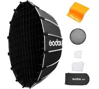 GODOX S65T Softbox 65 cm con griglia, chiusura rapida, supporto standard Bowen, rimovibile, pieghevole per Studio Speedlite Monolight