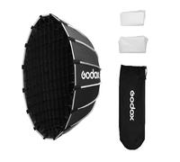 Godox S65T - Softbox ombrello a sgancio rapido da 65 cm, con griglia a nido d'ape, softbox pieghevole rimovibile con supporto Bowen, diffusori per fotografia, Speedlite, flash da studio, monolight