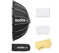 Godox S85T 85cm/33.5Pollici Softbox a Sgancio Rapido per Ombrello,Compatibile con AD400Pro AD300Pro AD600 SL60II SL150II SL200II e Altri Flash Stroboscopici con Attacco Bowens (Interno Argento)