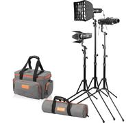 Godox Focusing LED Light S30 Kit 3 pezzi più accessori