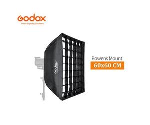 Godox SB-GUSW6060 Softbox quadrato 60x60 cm pieghevole con attacco Bowens e griglia