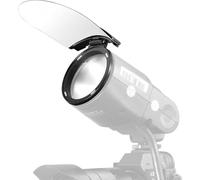 Godox Scheda rimbalzo AK-R12, compatibile con Godox V1 Flash Series, V1-S, V1-C, V-1N, utilizzare con Godox H200R Round Flash Head, AD200 Pro, AD200