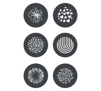 Godox GP-GS2 Set di Gobo da 6 pz. per G-Mount
