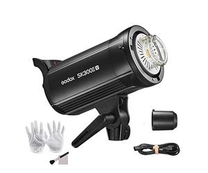 Godox SK300II-V Studio Flash Light 300Ws Potenza GN58 5600±200K Luce stroboscopica integrata Sistema X wireless 2.4G con lampada di modellazione a LED per ritratto di nozze Moda pubblicità fotografia