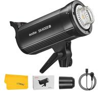 Godox SK400II-V Flash da Studio 400 Ws Luce Bowens Fotografia di Ritratto | SK400II V Flash Studio Potenza 400 Ws 5600 ± 200 K Sistema X Wireless 2.4G Integrato con lampada pilota LED Attacco Bowens