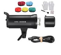 Godox SK400II-V Flash da Studio Potenziato Potenza 400 Ws Luce Stroboscopica 5600 ± 200 K Sistema X Wireless 2.4G Integrato con lampada pilota LED Bowens per Fotografia pubblicitaria di moda