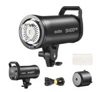 Godox SK400III-V 400Ws Studio Flash Strobe,GN65 5700K Monolight professionale,Sistema wireless X,Lampada di modellazione a LED 10W,Riciclo 0.1-1.5s,Bowens Mount Strobe Light per la fotografia