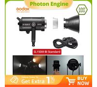 Godox SL150IIIBI SL150III BI Luce video LED Bicolore 150W Montaggio Bowens Luce diurna bilanciata 5600K 2.4G Wireless X Controllo del sistema