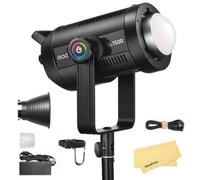 GODOX SL150R Luce Video LED RGB,Lampada a Luce Continua LED Bowens Mount Wireless 2.4G da 165W,CCT 2500K-10000K,CRI 95+ TLCI 96+,14 Effetti FX,Controllo APP/DMX,per Registrazione Video,Streaming Live