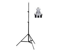 Godox SN304 - Supporto per luce da studio, 190 cm, regolabile, pesante | Treppiede per illuminazione resistente con vite da 0,6 cm per luce stroboscopica, webcam, fotocamere, softbox