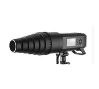 Godox Snoot AD400Pro attacco diretto su parabola