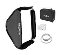 Godox Softbox 60cm x 60cm Portable Collapsible Softbox with Quick Release Bowens Mount Speedring Adapter for Studio Photography - 24" x 24"