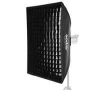 Godox Softbox con griglia a nido d'ape, 60 x 90 cm, con supporto Bowens, compatibile con flash stroboscopico da studio