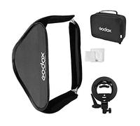 Godox Softbox con staffa Speedlite tipo S, diffusore, borsa, 61 cm x 61 cm