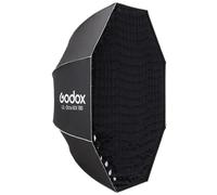 Godox Softbox Ottagonale 180cm con Attacco Bowens e Colore Argento