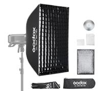 Godox Softbox UL con diffusore a griglia, 60 x 90 cm, montaggio rapido, con supporto Bowens, illuminazione fotografica compatta, Godox Softbox per fotografia, flash monolight flash (60 x 90 cm)