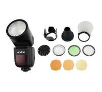 Godox Speedlite V1 Fujifilm + AK-R1 Accessory kit | ✅Garanzia di 5 anni