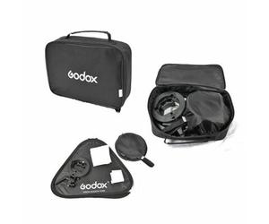 Godox Staffa a S Bowens + Softbox 60x60cm + Griglia