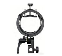 Godox Staffa Speedlite S3 con cuscinetto in silicone antiscivolo, supporto Bowens compatto per flash e fotografia Speedlight