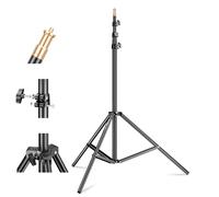 Godox Stativo per luci da 240cm/94 pollici, stativo per fotografia resistente con vite universale da 1/4", treppiede portatile per studio fotografico (240F)