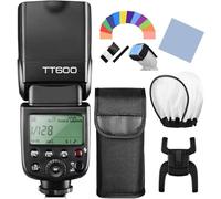 Godox Thinklite TT600 Flash Speedlite per Fotocamera con Sistema Wireless 2.4G Integrato, GN60, Compatibile con Canon, Nikon, Pentax, Olympus, Fujifilm e Trigger X1T-C/N