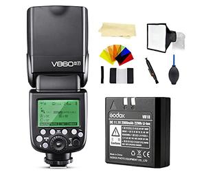 Godox Thinklite TT685IIF TTL On-Camera Speedlite 2.4G Wirelss X System Flash GN60 High Speed 1/8000s Sostituzione per fotocamere Fujifilm X-Pro2 X-T20 X-T2 X-T1 X-Pro1 X-T10 X-E2 X-A3 X100F X100T