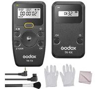 Godox TR Series 2.4G Wireless Timer Remote Control Camera Shutter Remote (trasmettitore e ricevitore) con sostituzione del cavo dell'otturatore TR-C1 per Canon