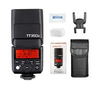 Godox TT350o Mini Thinklite TTL Flash Speedlite 2.4G HSS 1/8000s GN36 Compatibile con Olympus OMD E-M5 Mark III E-M1 E-P15 E-M10II E-PL8 Panasonic G9 DMC-GX85 G7 GF1 LX100
