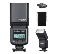 Godox TT520III Flash per fotocamera, GN33, S1/S2, controllo ottico, flash universale per fotocamera Speedlite compatibile con fotocamere DSLR Canon, Nikon, Panasonic, Olympus, Pentax, con