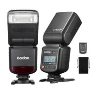 Godox TT520III Flash Speedlite per fotocamera,GN33 Flash manuale con trasmettitore RT-16,sincronizzazione ottica S1/S2,porta di sincronizzazione PC per Canon/Sony/Fujifilm/Nikon/Panasonic/Olympus