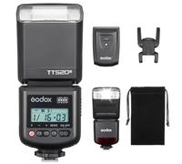 GODOX TT520III TT520 III Flash Speedlite per Fotocamera, Flash con Trasmettitore Ricevitore Compatibile con Fotocamere Canon Nikon Sony Olympus Fujifilm Panasonic