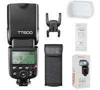 Godox TT600 2.4G Wireless Camera Flash Speedlite with Diffuser, HSS when paired off camera with Godox X Trigger System for Canon Nikon Pentax