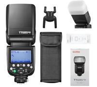 Godox TT685II-S TTL HSS 1/8000s GN60 2.4G Wireless Master Slave Off Flash Speedlite Speedlite Speedlight compatibile per fotocamere Sony con diffusore