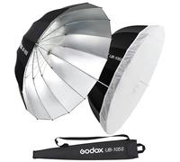 Godox UB-105S 41" 105cm interno argento parabolico profondo riflettente ombrello