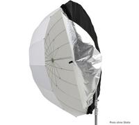 Godox UB-130W Schermo parabolico nero / bianco + diffusore trasparente da 130 cm
