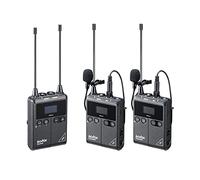 Godox UHF Wireless Lavalier Microfono dubbelkit (2x TX1 /1x RX1 /2x LMS 12 AXL)