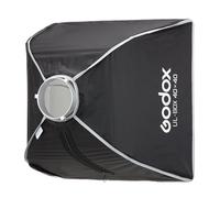 Godox UL-Box 40x40 centimetri / 16x16 pollici Ombrello Softbox a rilascio rapido - Softbox quadrato con diffusori e configurazione rapida, compatibile con il supporto Bowens