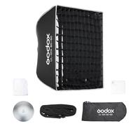 Godox UL-Box 60x60 centimetri / 24x24 pollici Ombrello Softbox a rilascio rapido - Softbox quadrato con diffusori e configurazione rapida, compatibile con il supporto Bowens