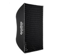 Godox UL-BOX-90 * 120 Rettangolare Softbox, 90x120cm Soft Box Sgancio Rapido con Griglia, Pieghevole Softbox con Bowens Mount per Studio Video Light SL60W SL100D SL100Bi MS200-V MS300-V DP400III-V